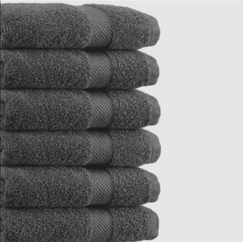 Set of 6 Extra Large Cotton Bath Towels For Bathroom Absorbent Shower Towel Bulk