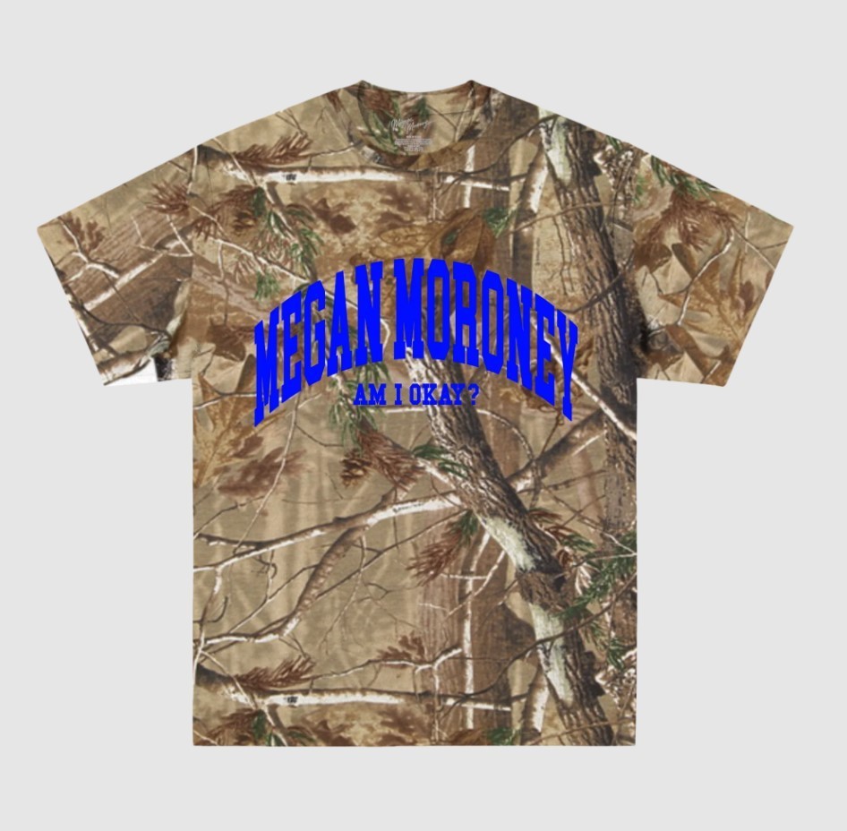 Am I Okay Real Tree Camo All Over Print T-Shirt Sizes S-5XL