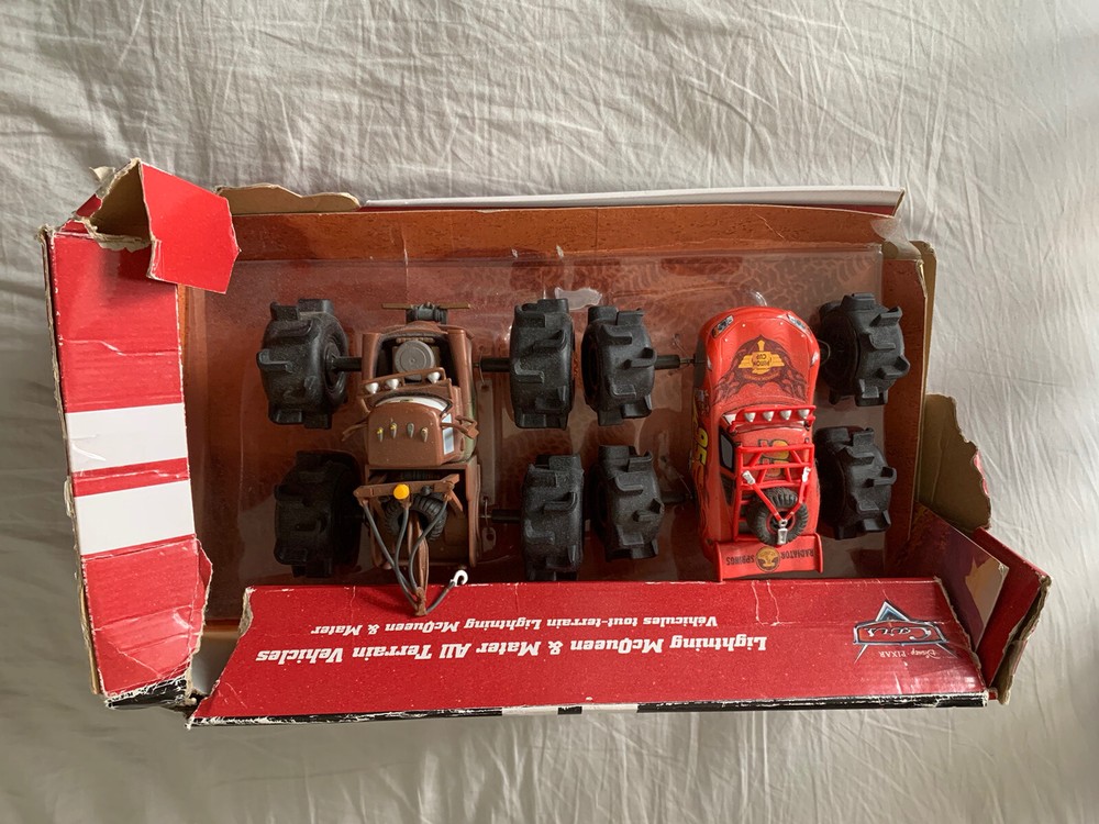 Disney Pixar Cars Lightning McQueen and Mater ATV Ride-On Toys - Check Details