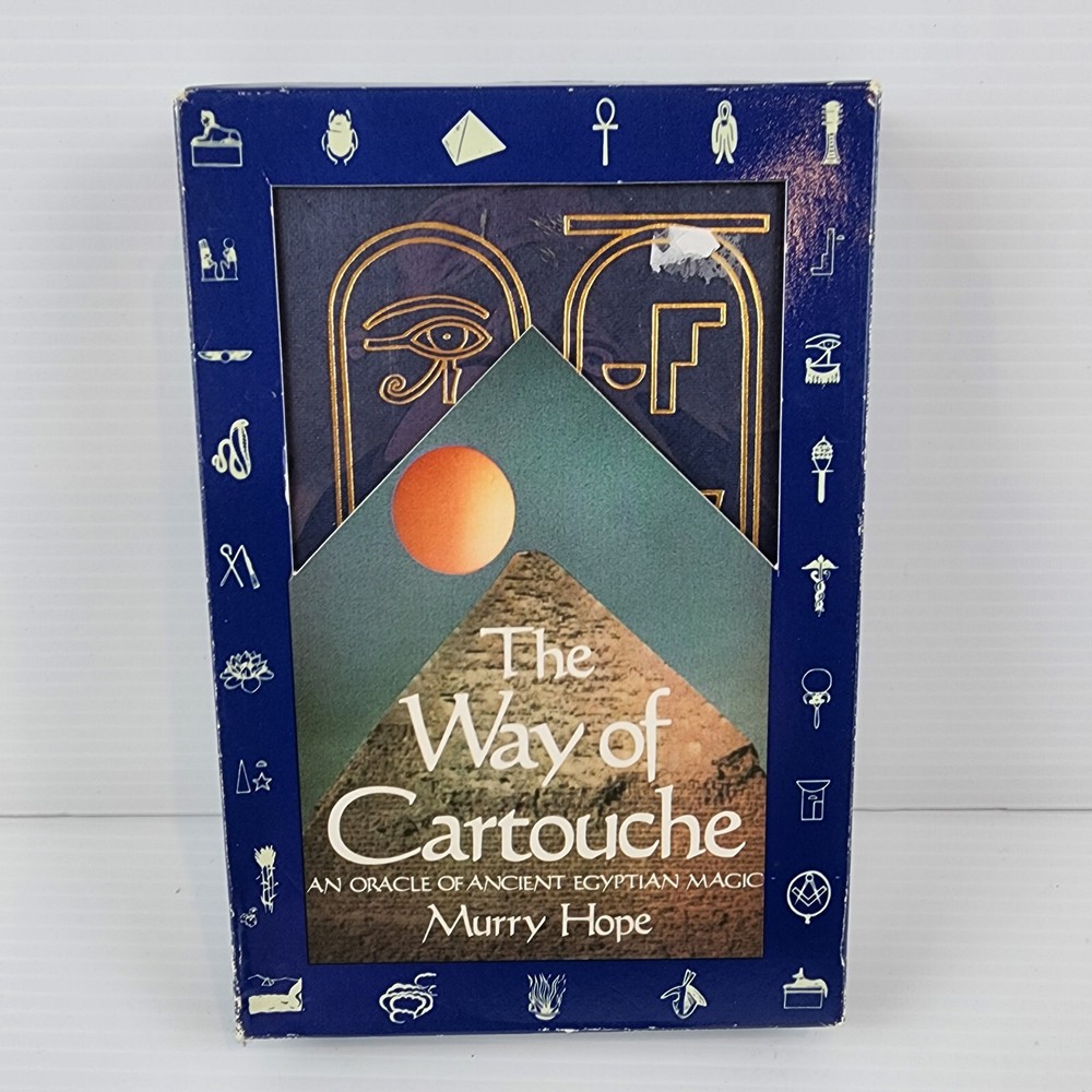 The Way of Cartouche Oracle of Ancient Egyptian Magic Complete Set