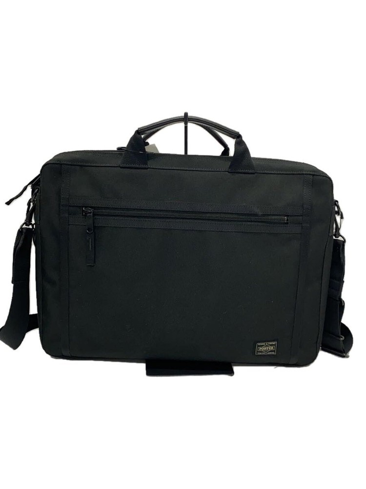 Porter Clip 2-Way Nylon Briefcase Black 30x40x5 cm