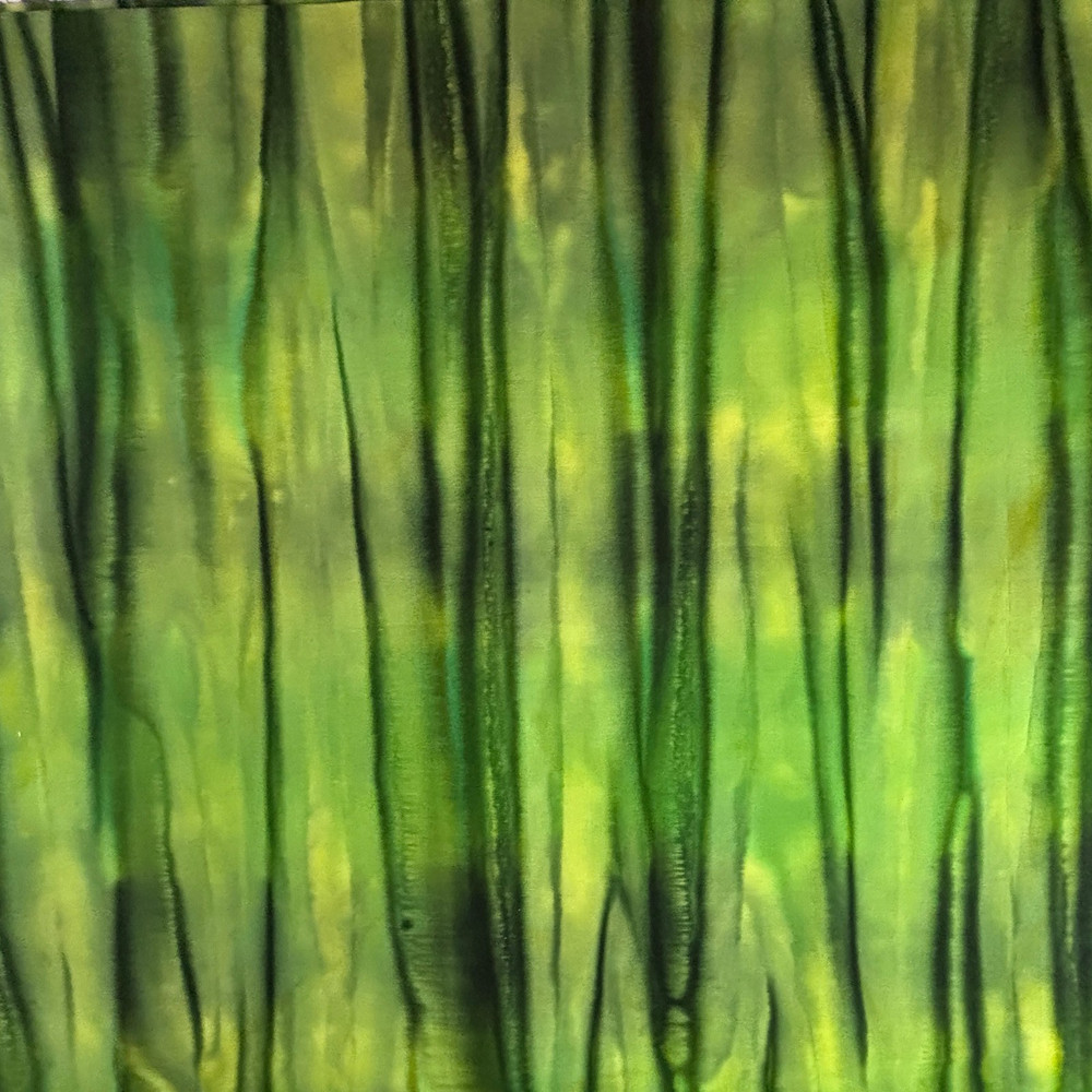 Benartex Bali Colorama Batik, Variety of Shades of Greens Cotton, BTHY or BTY