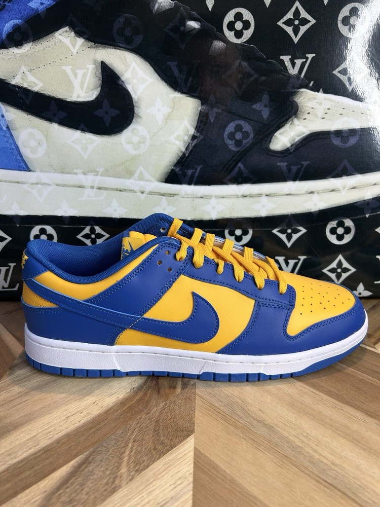 Nike Dunk Low UCLA DD1391 402 Mens Size 12 Blue Yellow SB Sneakers