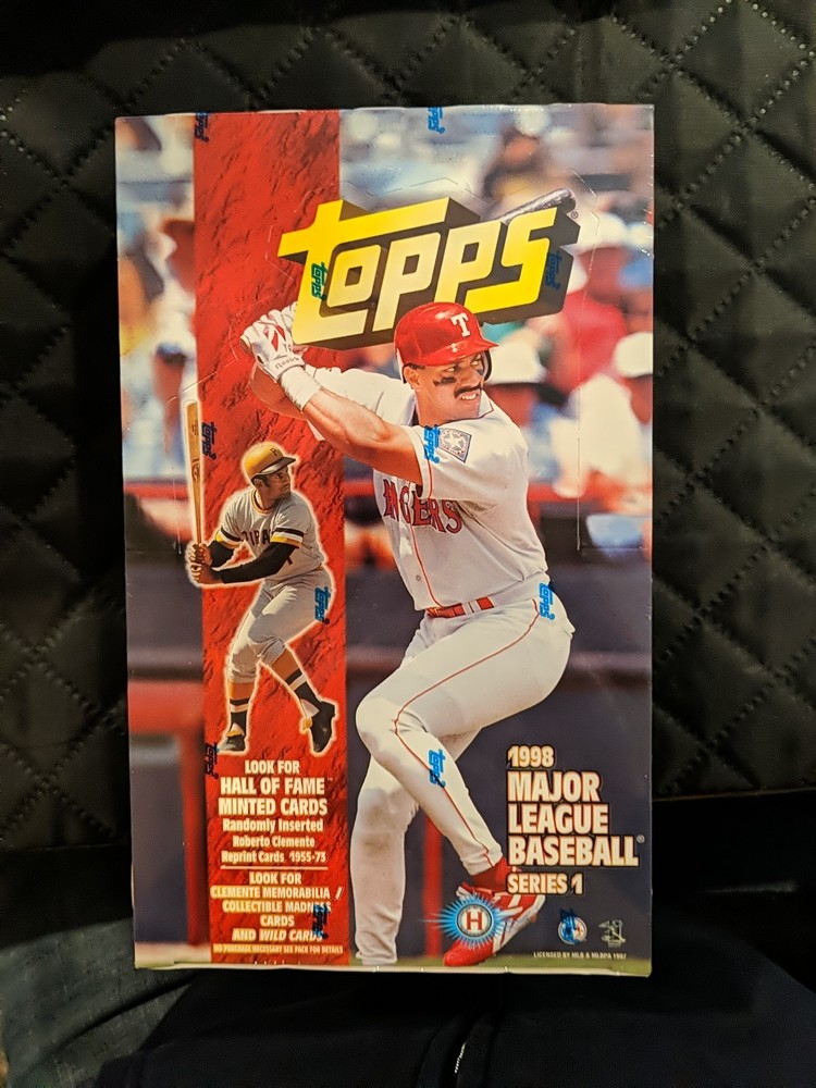 1998 Topps Series 1 Baseball Hobby Box Sealed 36 Packs