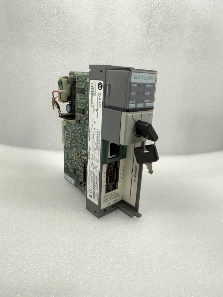 ALLEN BRADLEY 1747-L552 Ser C SLC 500 5/05 PROCESSOR  UNIT 1746-OS501 / C FRN 10