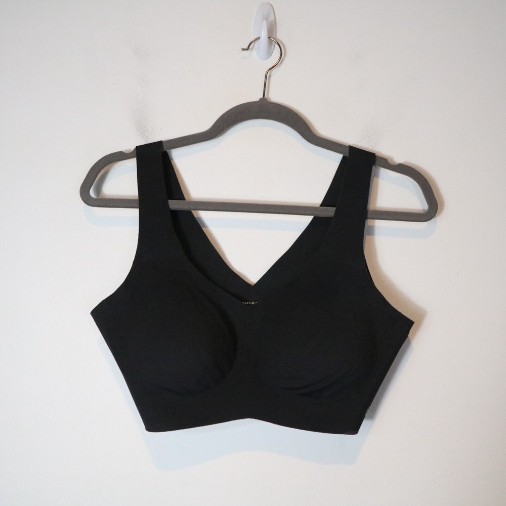 Sujetador Honeylove Cuello en V XL Vamp Inalámbrico Correa Ancha Soporte Suavizante Comodidad