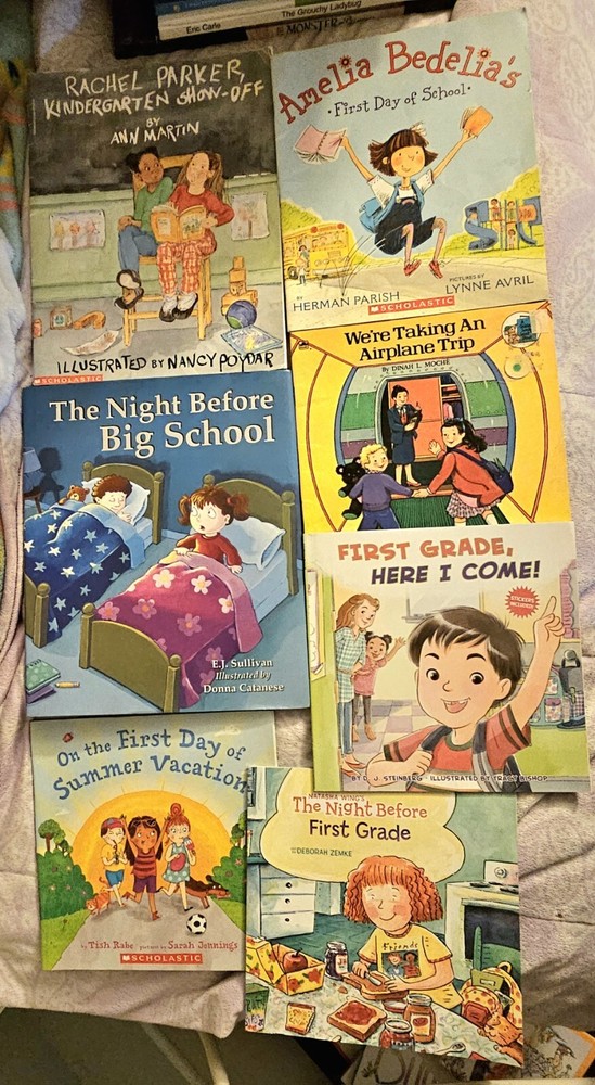 Back-to-School & First Day Book Bundle – 7 Fun Stories for Kids!-image