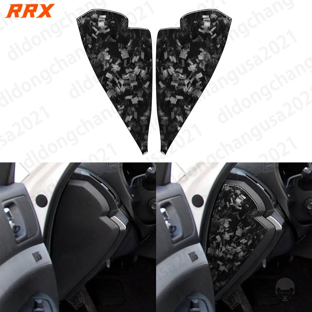 Forged Carbon Fiber Front Slot Dashboard Side Panel Cover For Infiniti G37 07-09