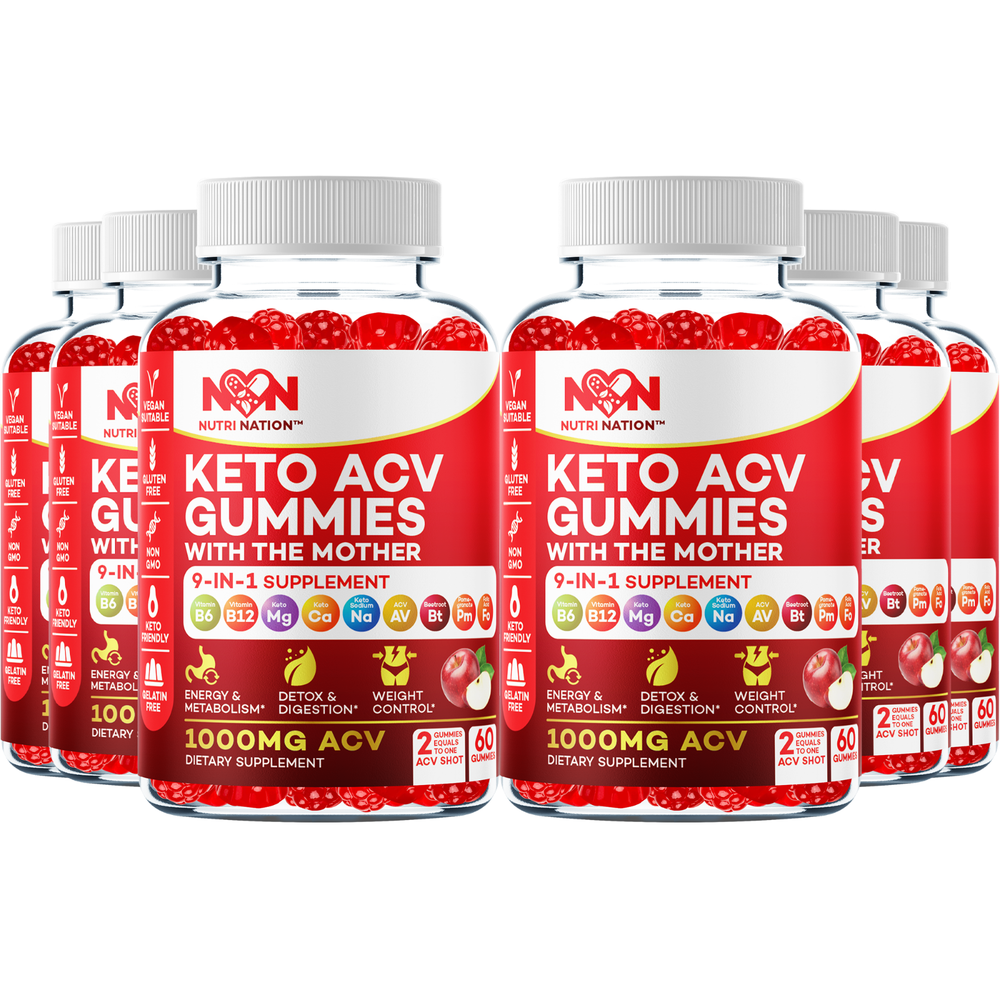 Official Keto ACV Gummies 1000mg with BHB Buy 3 Get 3 Free - Limited time offer!-image