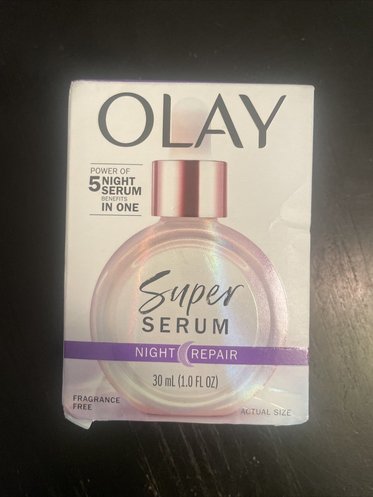 Olay Fragrance-Free Super Serum Night Repair 1 fl oz