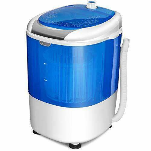 Costway 23104-CYWH Mini Washing Machine with Spin Dryer