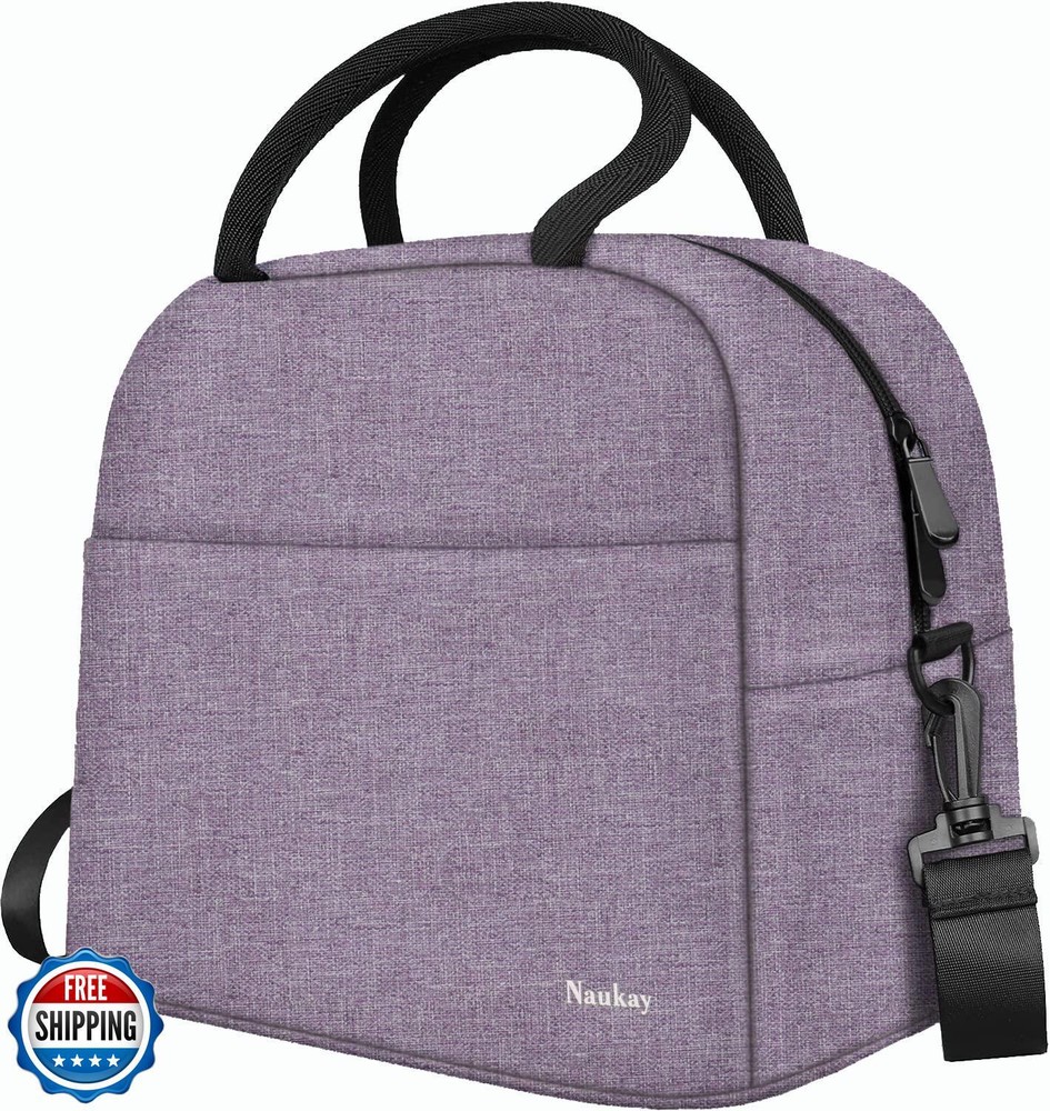 Insulated Large Lightweight Lunch Box for Women and Men - Durable & Spacious  