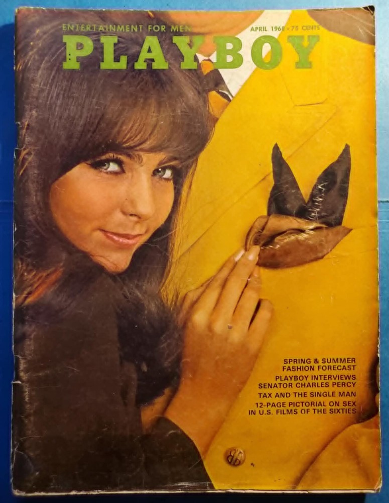 Playboy April 1968-Dolly Read Playmate: Gaye Rennie