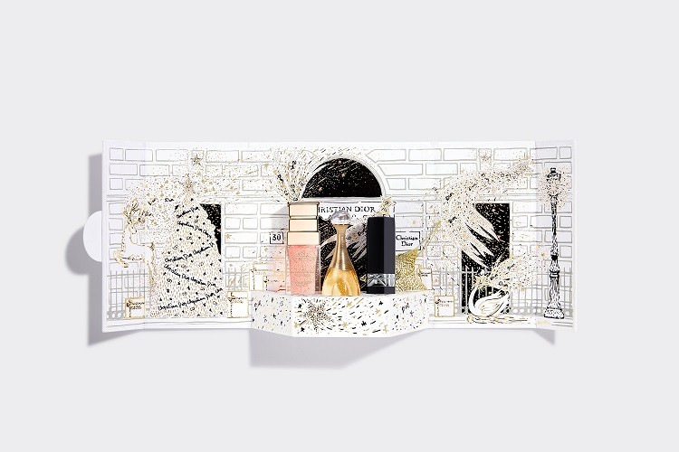 Dior Le Petit Théâtre Montaigne Gift Set with Rouge Couture Lipstick and J'adore Parfum