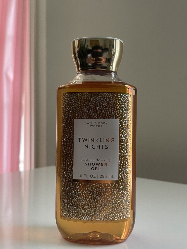 Bath and Body Works Twinkling Nights Shower Gel 10 FL OZ Shea Butter Vitamin E