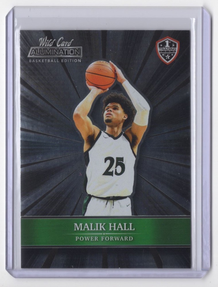 - 2021-22 Wild Card Alumination Malik Hall #ABC-57