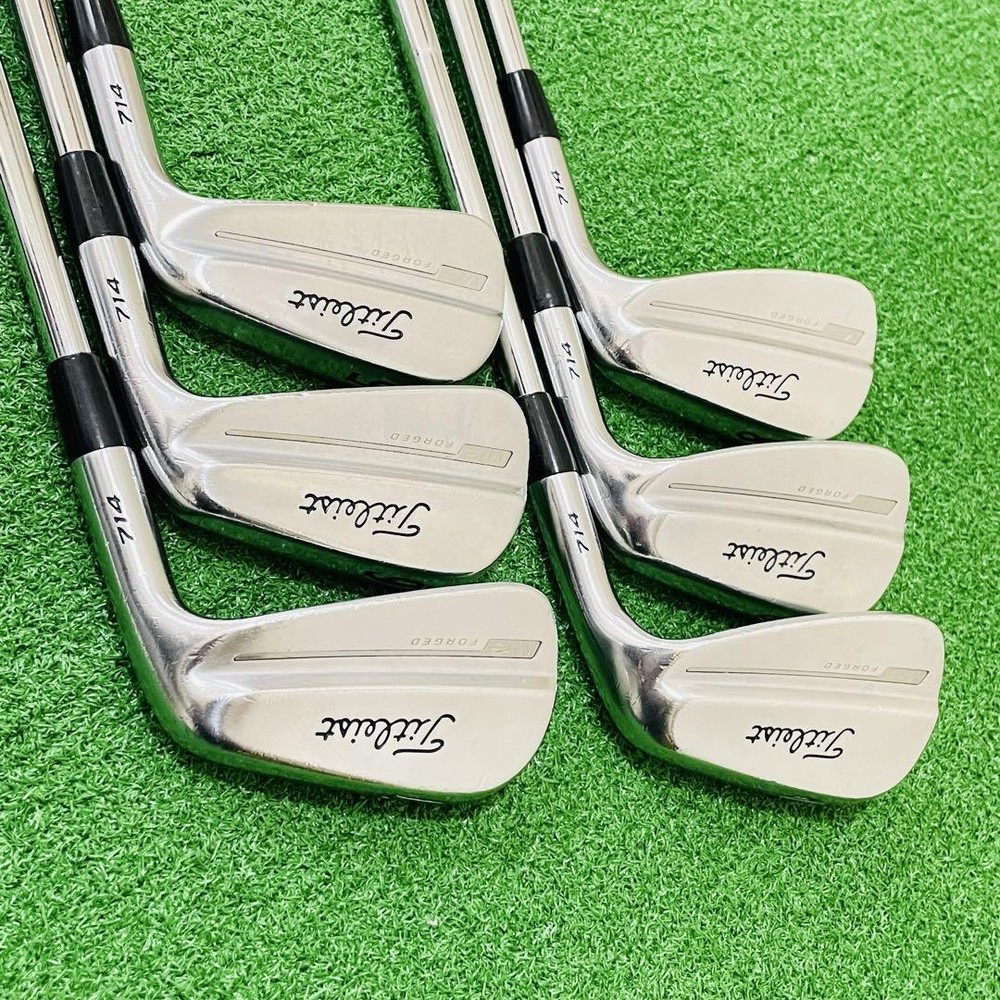 Titleist MB 714 Iron Set 5-9+PW DG X100 Right-Hand Used Golf Clubs Japan