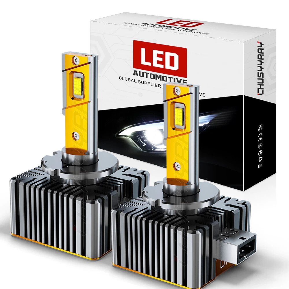 For Cadillac XTS 2013-2017 6000K White LED Headlight Bulb High & Low Beam 2Pcs