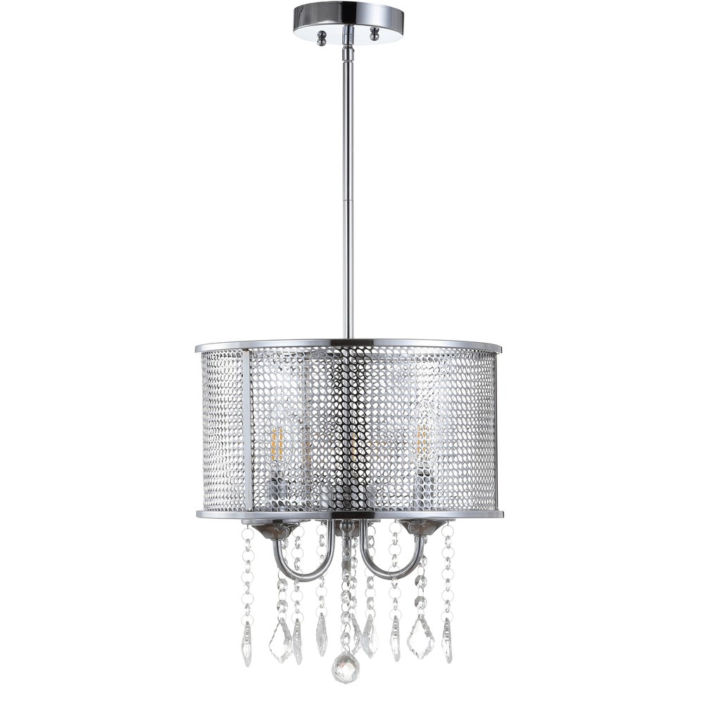 JONATHAN Y Lighting JYL7465 Chrome 3-Light 13