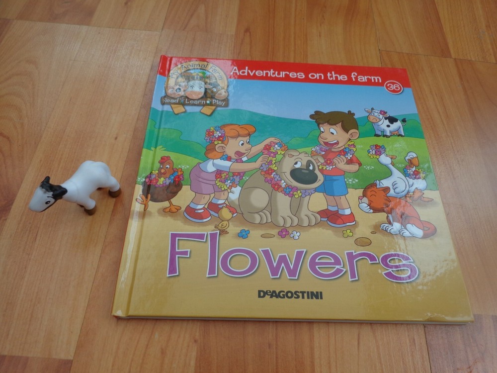 DEAGOSTINI MY FARM ANIMALS COLLECTION #36 - GOAT FIGURE & BOOK