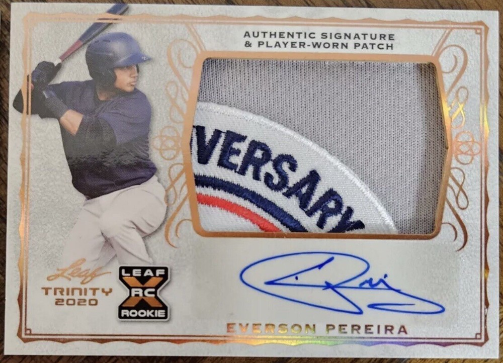 New York Yankees 4 Autos RARE 100th Anniversary Patch Auto Domínguez JUDGE Gil
