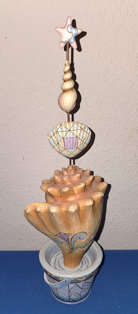 JIM SHORE *Tidal Topiary* Seashell, Star, Clam Shell 4022560 Figure 12