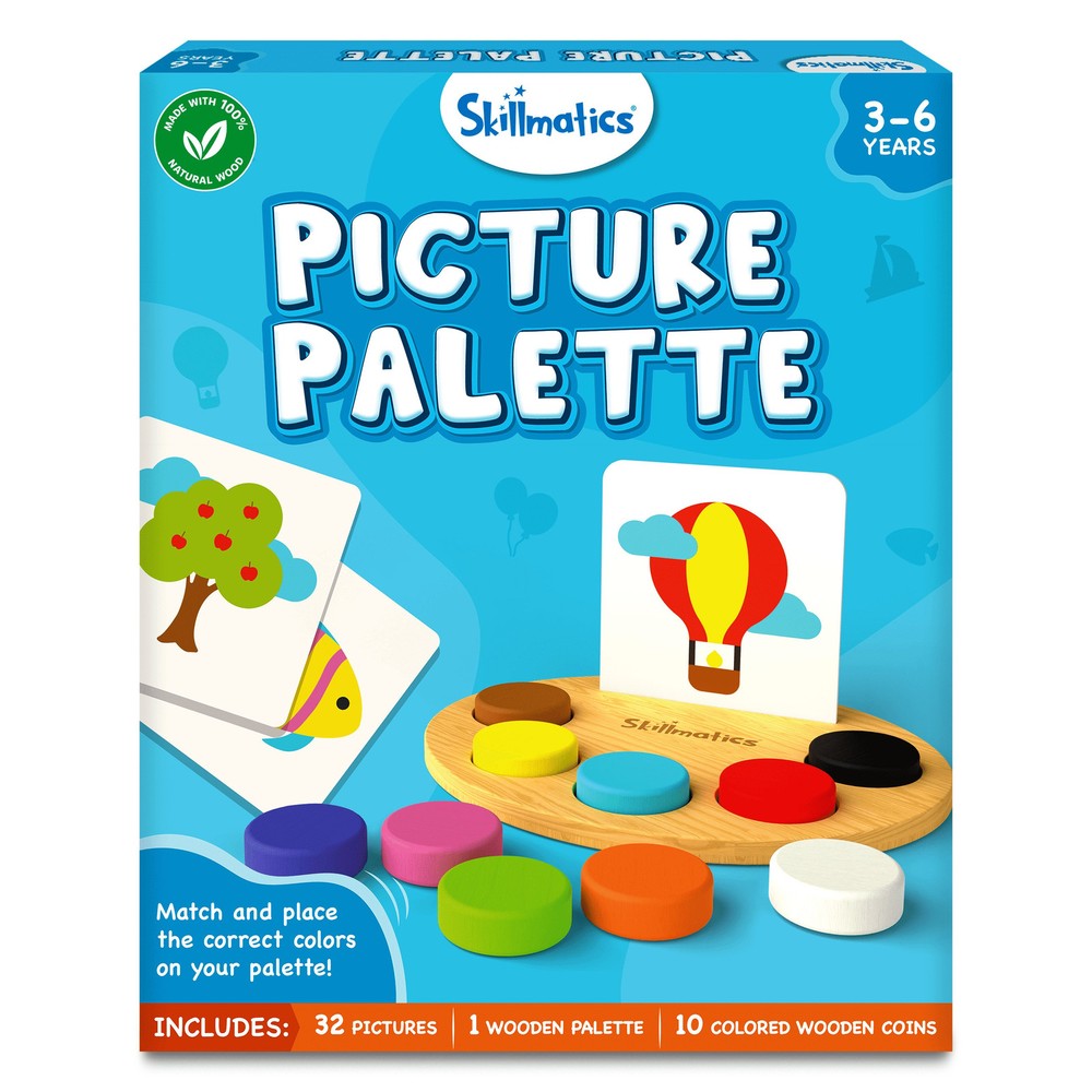 Skillmatics Educational Game - Picture Palette, Preschool Learning Toy, Gifts...
