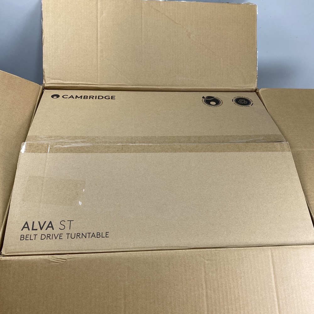 Cambridge ALVA ST Belt Drive Turntable with aptX HD Bluetooth in Silver