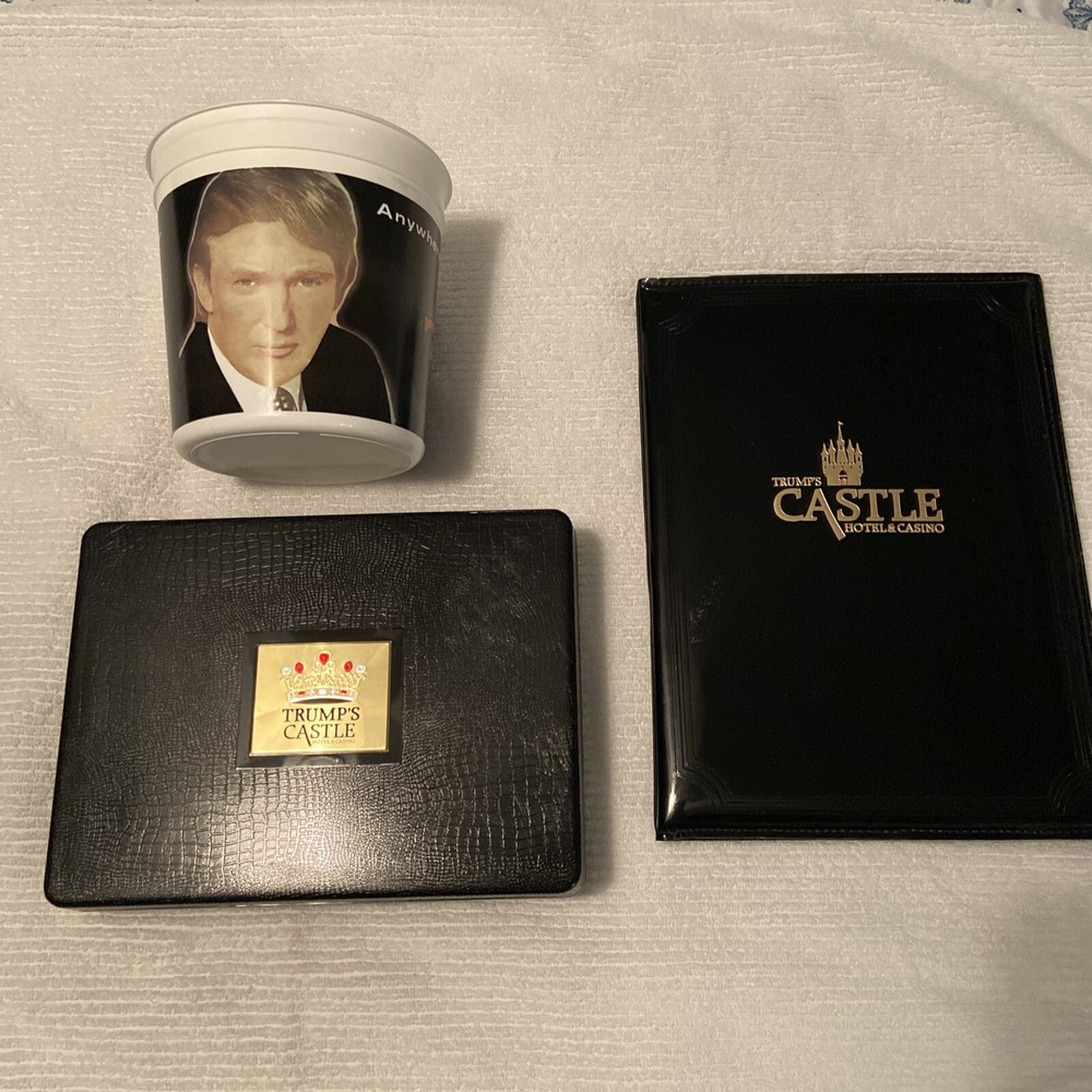Donald Trump Casino Hotel Trumps Castle Memorabilia Historical