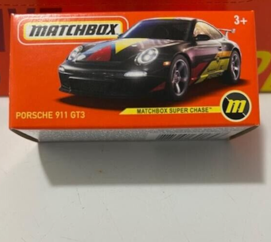 PORSCHE 911 GT3 * NEW POWER GRABS * 2022 MATCHBOX SUPER CHASE  [84]