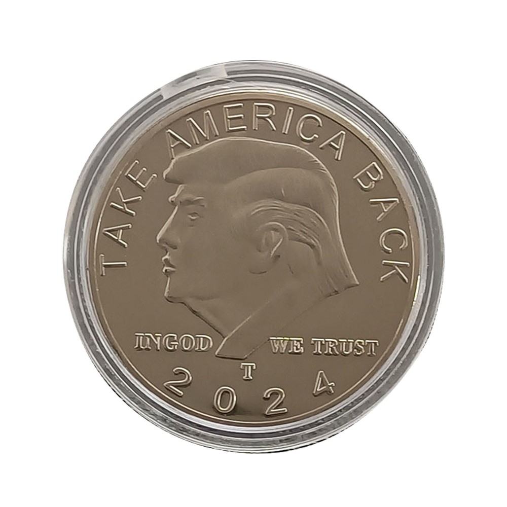 DonaldTrump Presidential Commemorative Coin Collection(1Pcs,Silver)