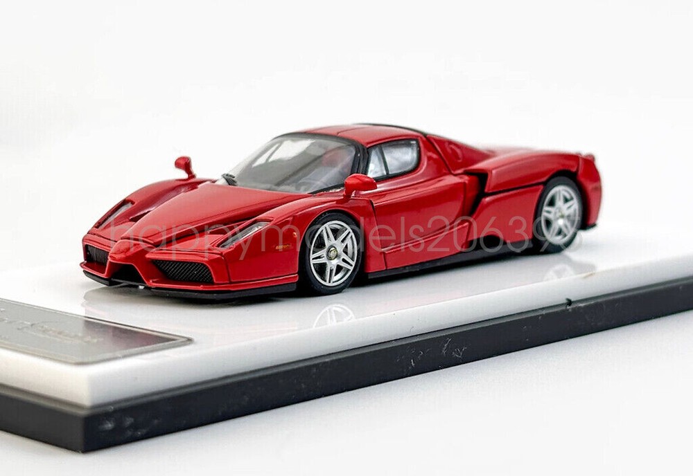 King 1:64 Scale Red Enzo Racing Sports Diecast Metal Toy Model Collection