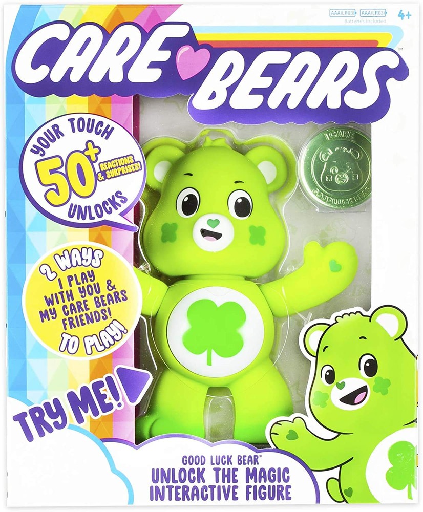 Good Luck Bear Interactive Collectible Toy with Poseable Features