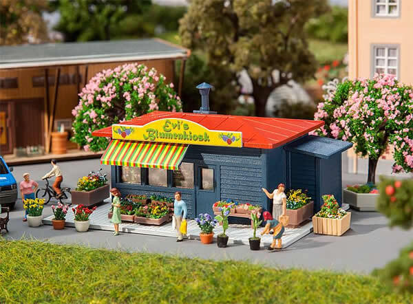 Faller 130560 HO Scale Florist Shop -- Kit