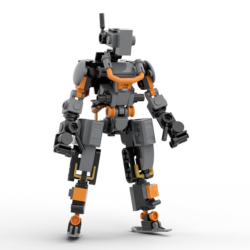 162 Pieces MOC Suit Robots Mech Assemble Building Blocks Set Gift for Kid