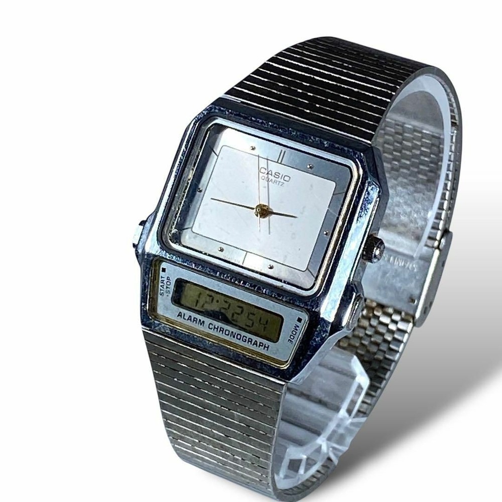 Casio AQE-904 Digital Anatomy Watch with New Battery Replacement