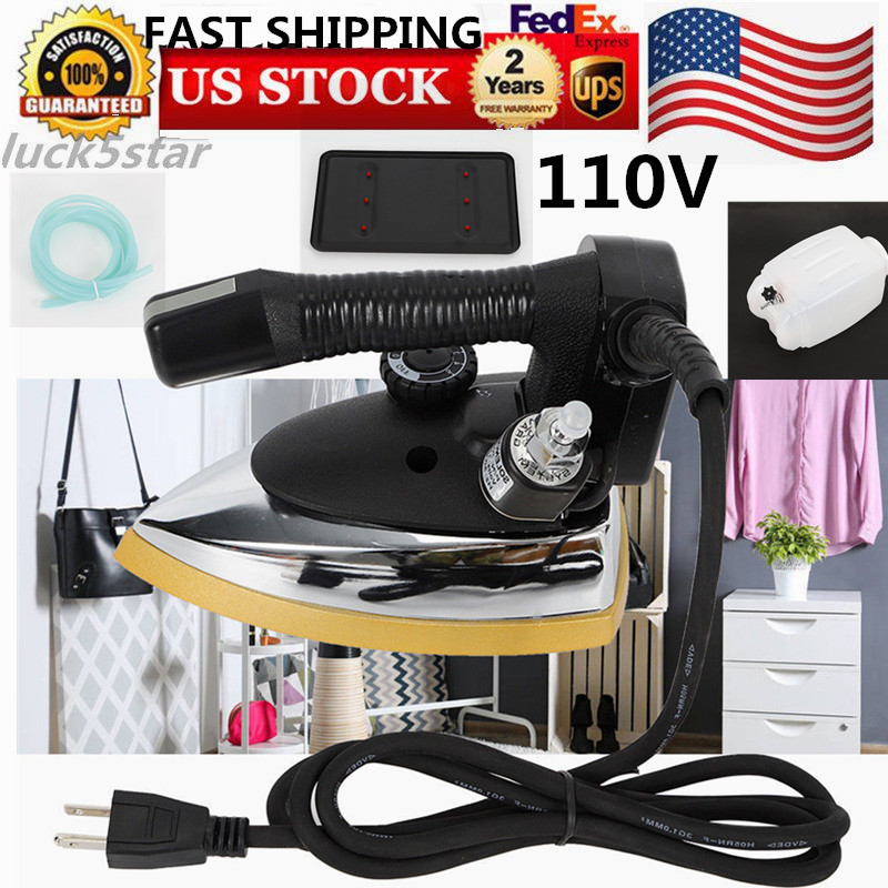 110V Gravity Feed Steam Iron Gravity System Industrial Iron Mahine 1000W