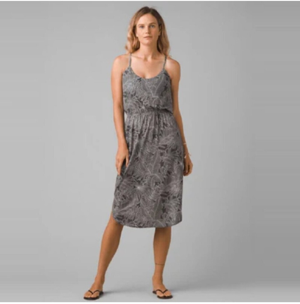 Prana Ayala Racerback Athleisure Dress for Camping Hiking Outdoor Nylon Comfort