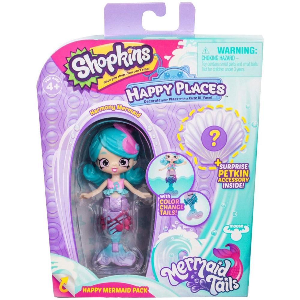 New 2017 Shopkins Happy Places Mermaid Tails Happy Harmony Mermaid Figure