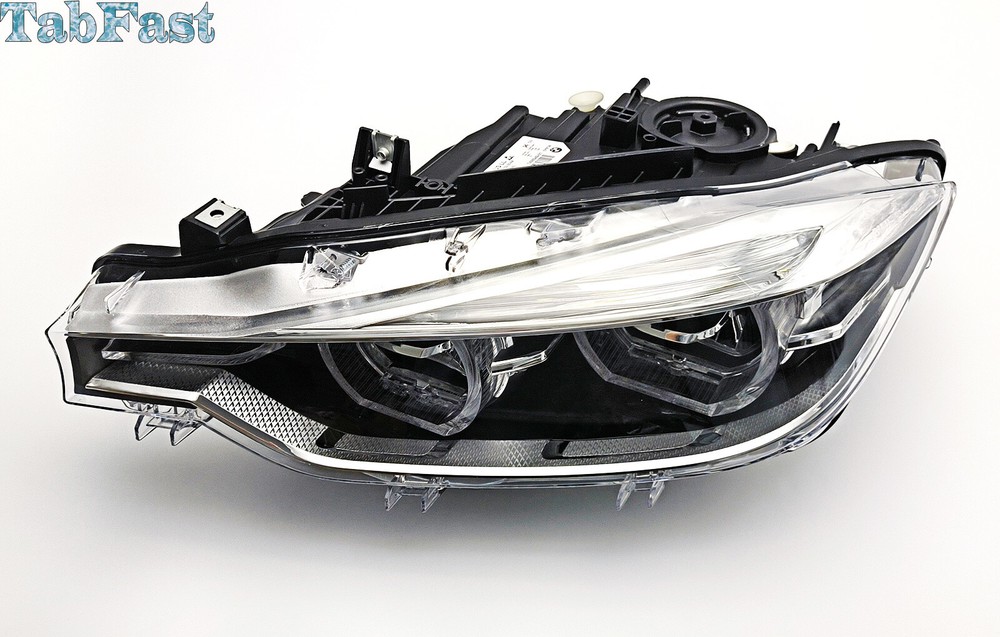 63117419629 Genuine 2016-2018 BMW F30 LCI Left Driver LED Non-Adaptive Headlight