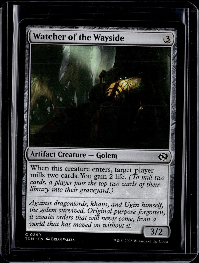 Watcher Of The Wayside - 249 - TDM - NM - MTG Magic the Gathering