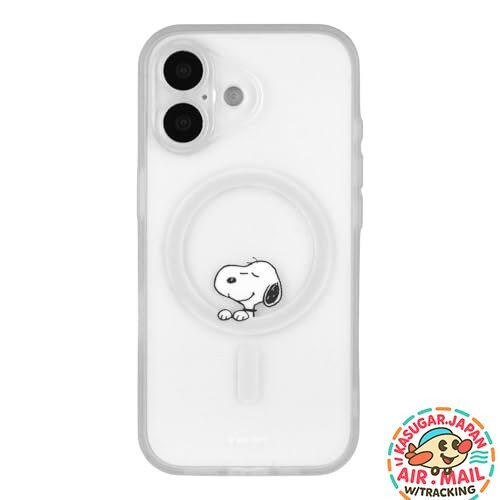 Gourmandise Snoopy IIIIfit Plump Case iPhone 17 MagSafe fm Japan