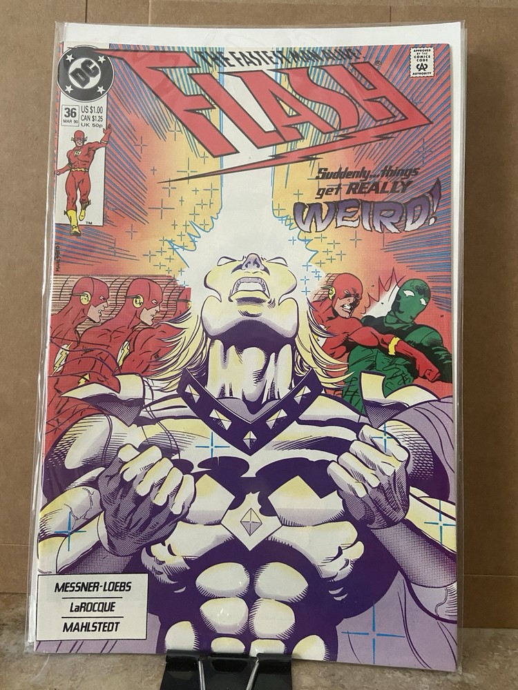 Flash 36, 296, 342: Suddenly Things Get Weird 3/90, 4/91 DNA Variant