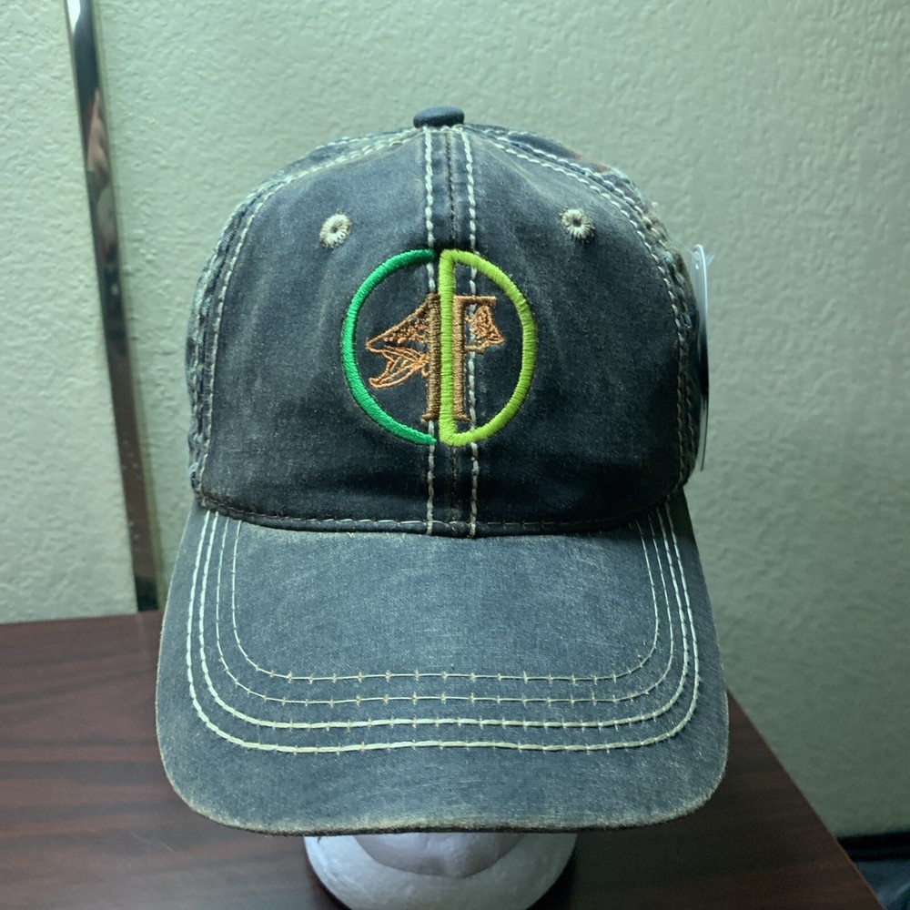 Mossy Oak camo fishing cap with hook & loop adjustable fit by Port Authority