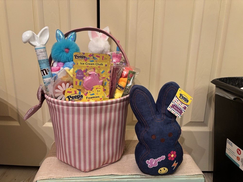 💜🩷💚New Peeps Easter Basket Gift Set
