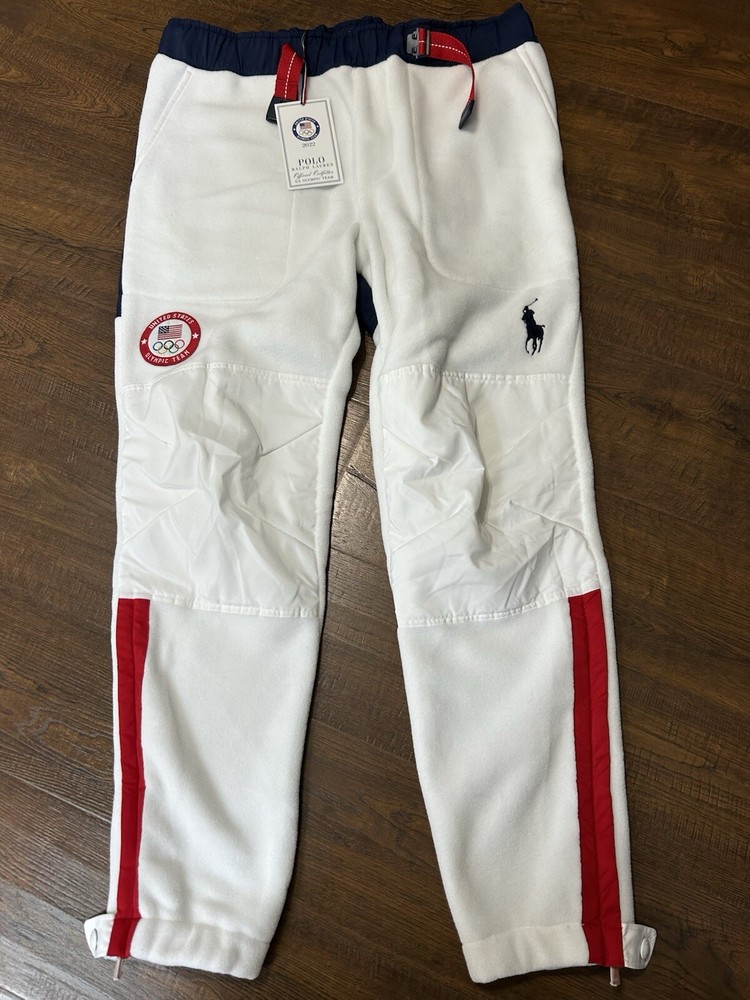 Polo Ralph Lauren 2022 Team USA Olympic Pants Medium New