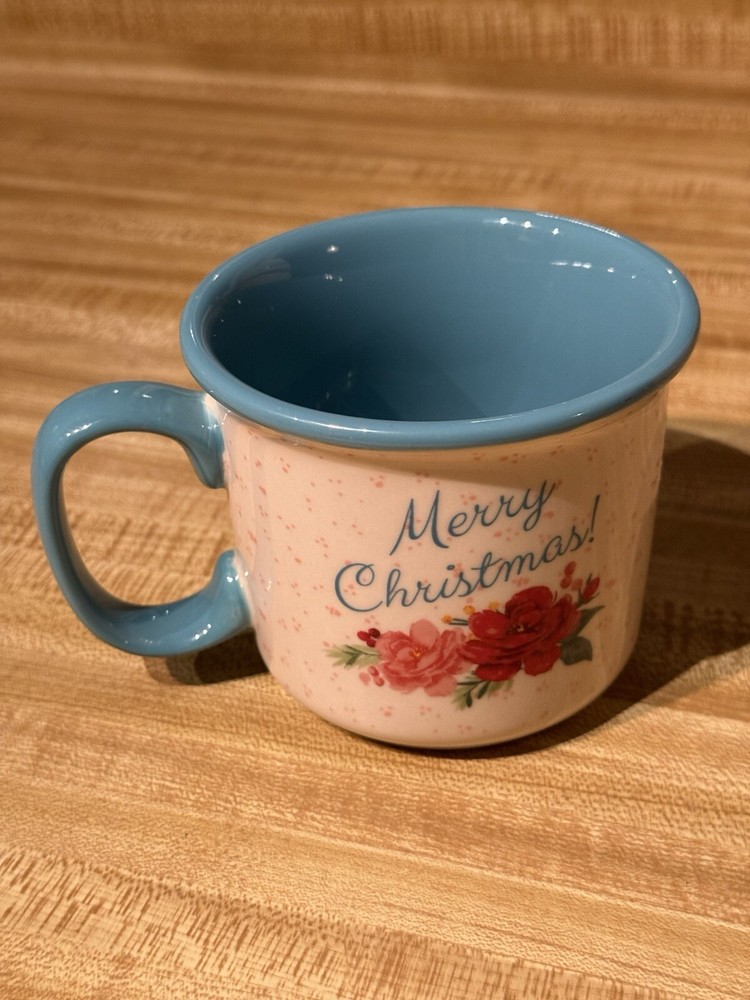 Pioneer Woman Merry Christmas Tree Mug Holiday Cheer