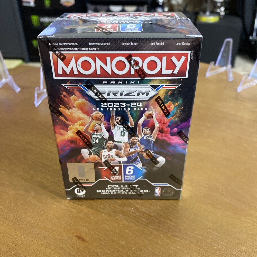 Monopoly Prizm: 2023-24 NBA Trading Cards Blaster Box Sealed