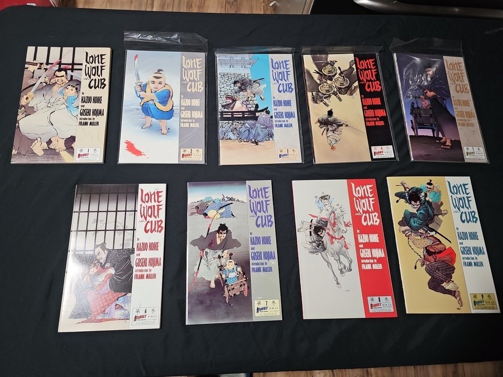 Lone Wolf and Cub  RUN 1-9