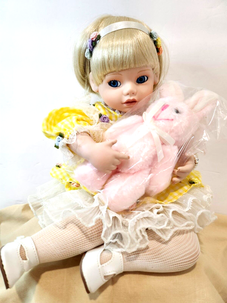 Ashley Doll, Danbury Mint, NEW in Box, Porcelain, Vintage 1990